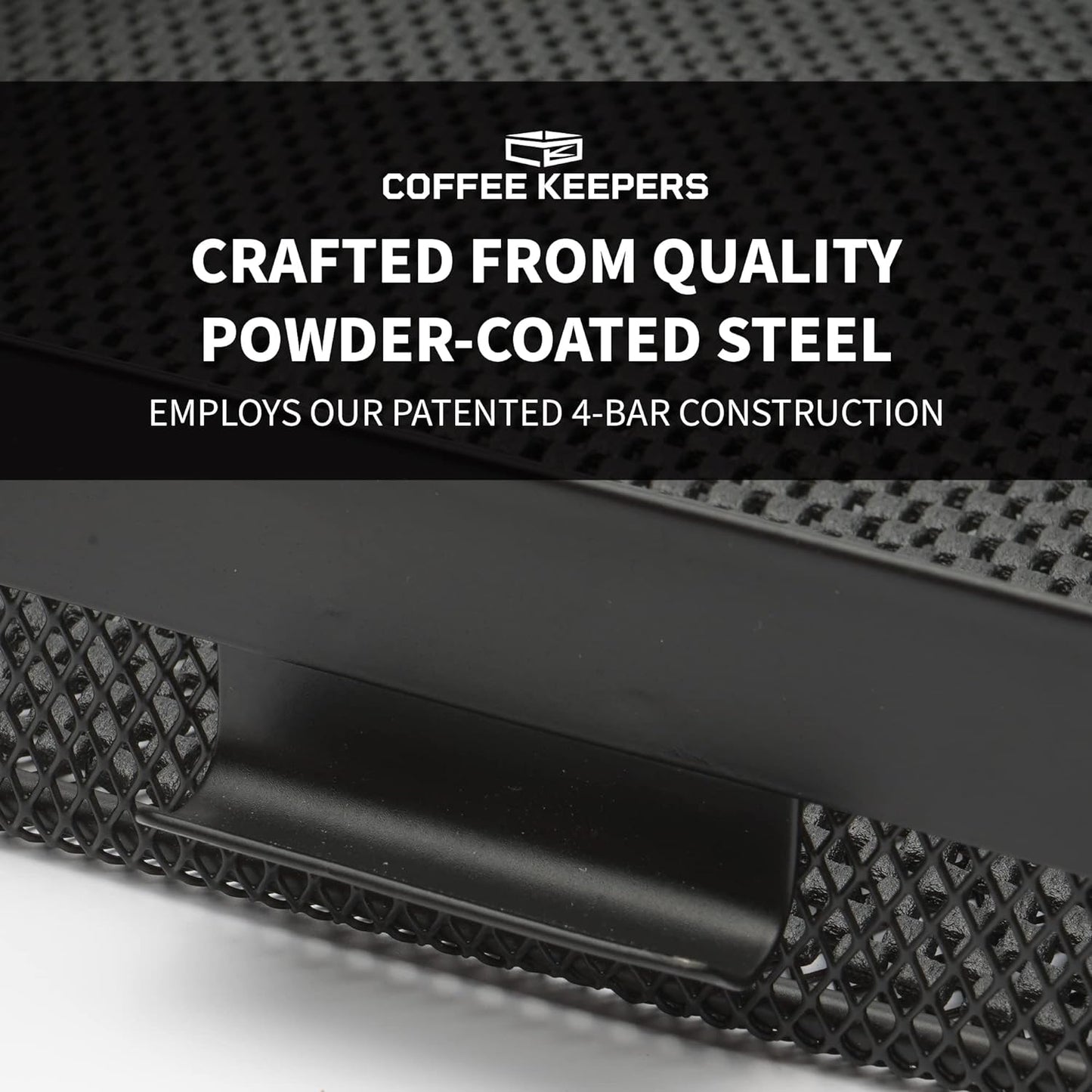 Anything Keeper Under Cabinet, Pull-Down Under Shelf Basket, Drawer Organizer for Office Tables, Under Desk Storage Shelf, RV Space Savers, Camper Must Haves, Easy Install - 11 x 10 x 2.5 in - Black