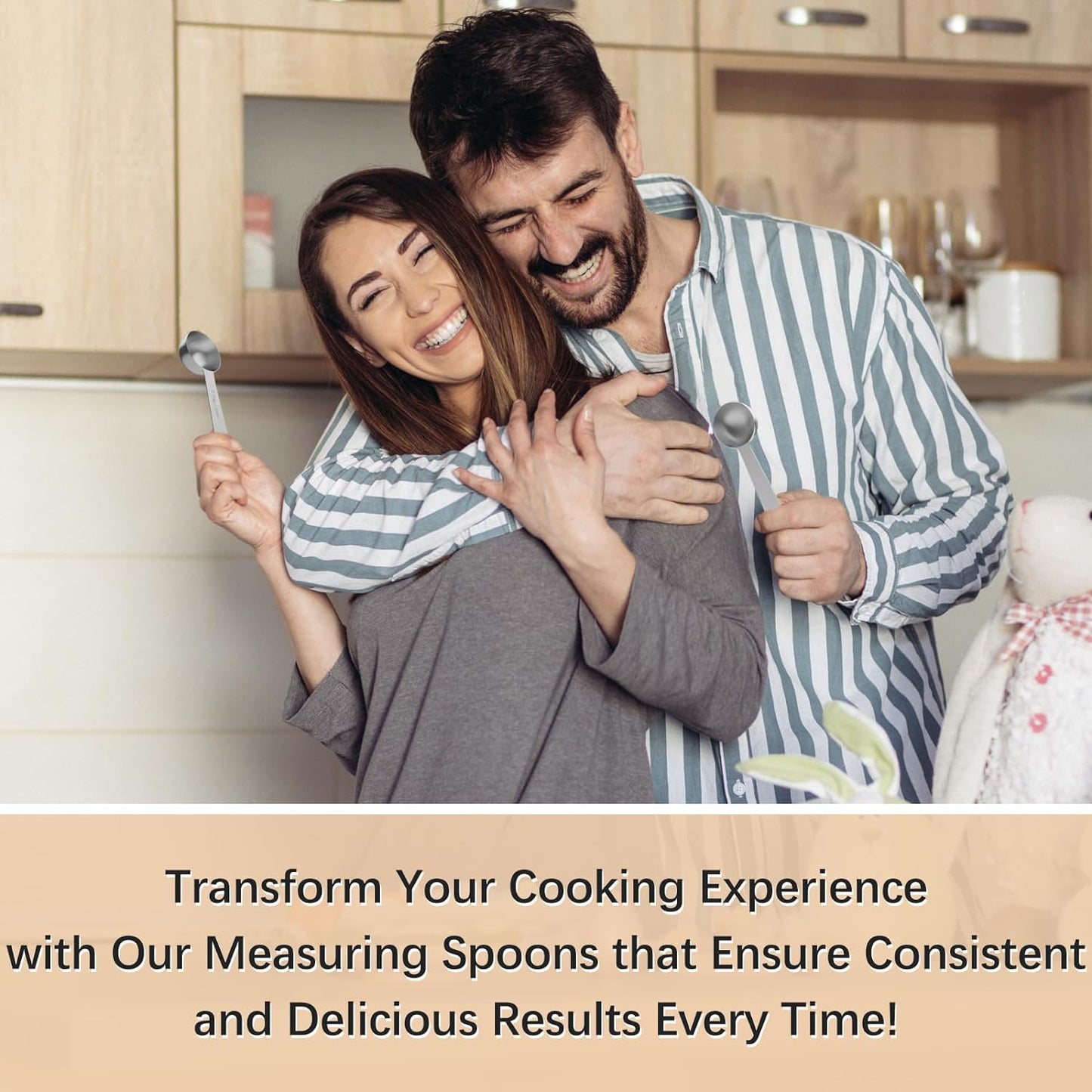 2PCS 1tbsp (3tsp, 15ml, 1/2oz) Single Measuring Spoon, Stainless Steel Individual Teaspoons Only