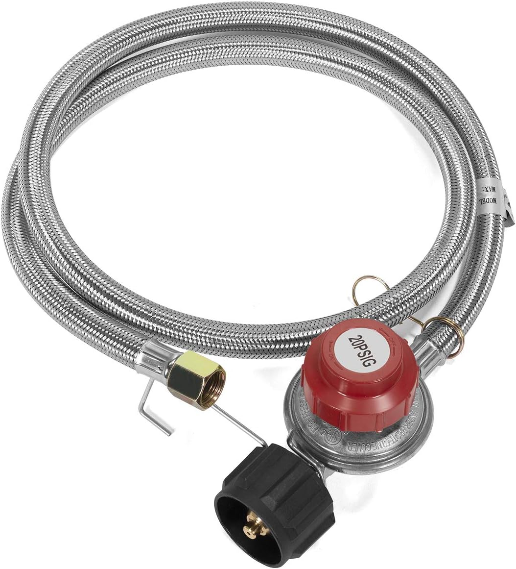 Barton 52Qt Turkey Deep Fryer w/High Pressure Burner All Purpose Aluminum 80,000 BTU Outdoor Boiler Roaster Clam Bake Crawfish Pot Boiling Lid Seafood Cajun Gas Stove Burner Stand Injector