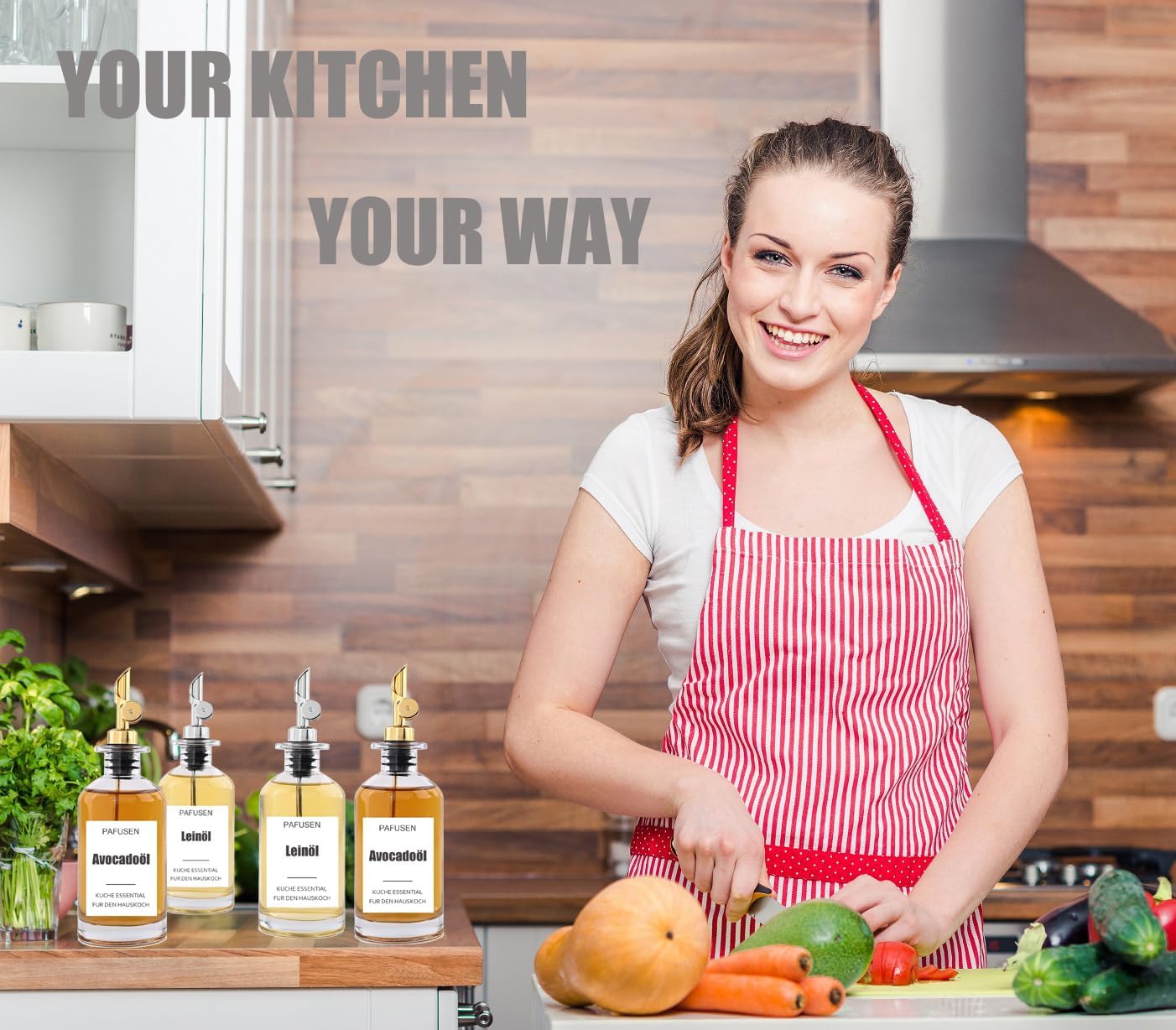 Pafuen Auto Liquor Pour Spout (6, Gold)