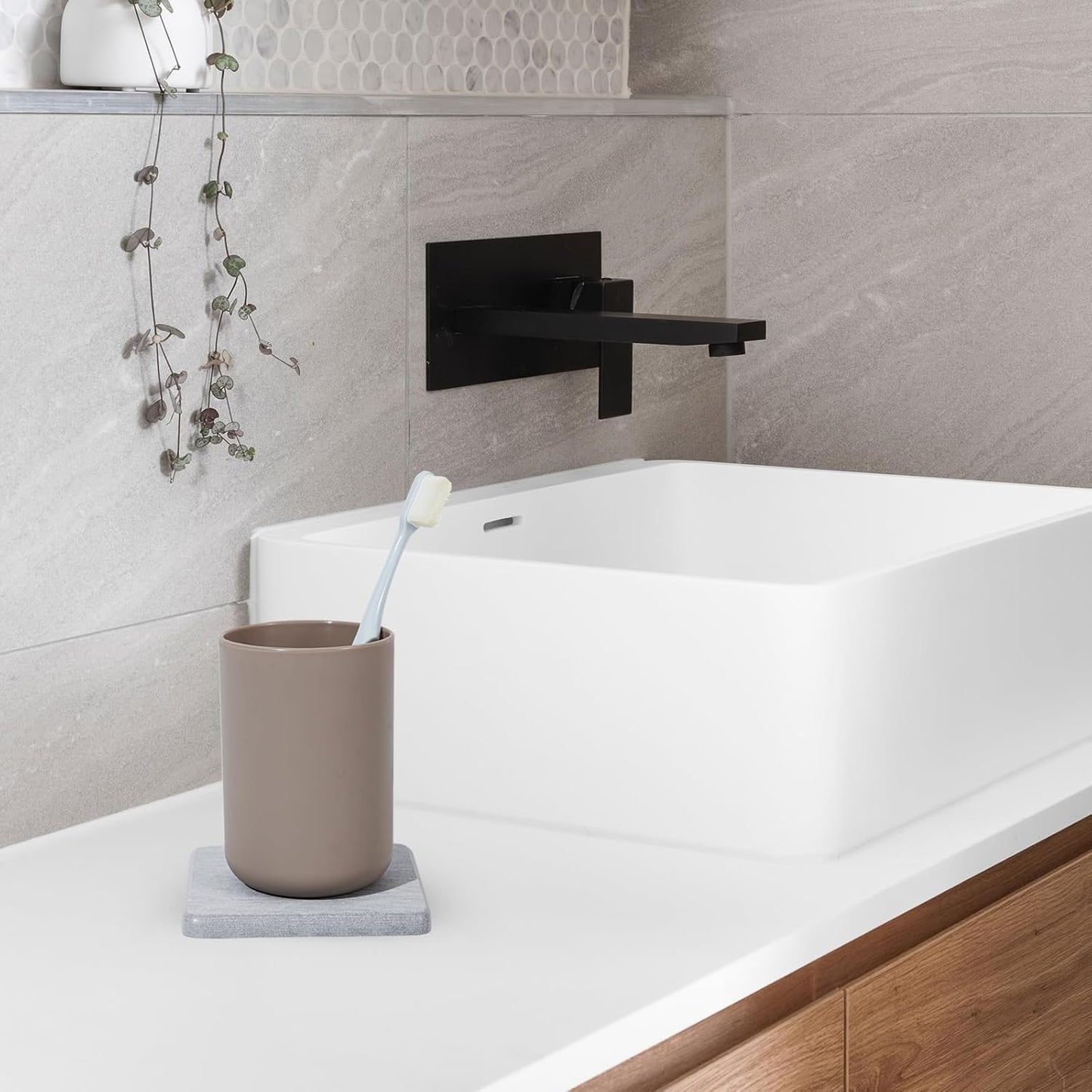 6 Pieces Water Absorbent Diatomite Coasters, Diatomaceous Earth Kitchen Soap Dish Bathroom Trays Water Absorbing Stone Tray for Sink Used for Hand Soaps Drinks Bottles