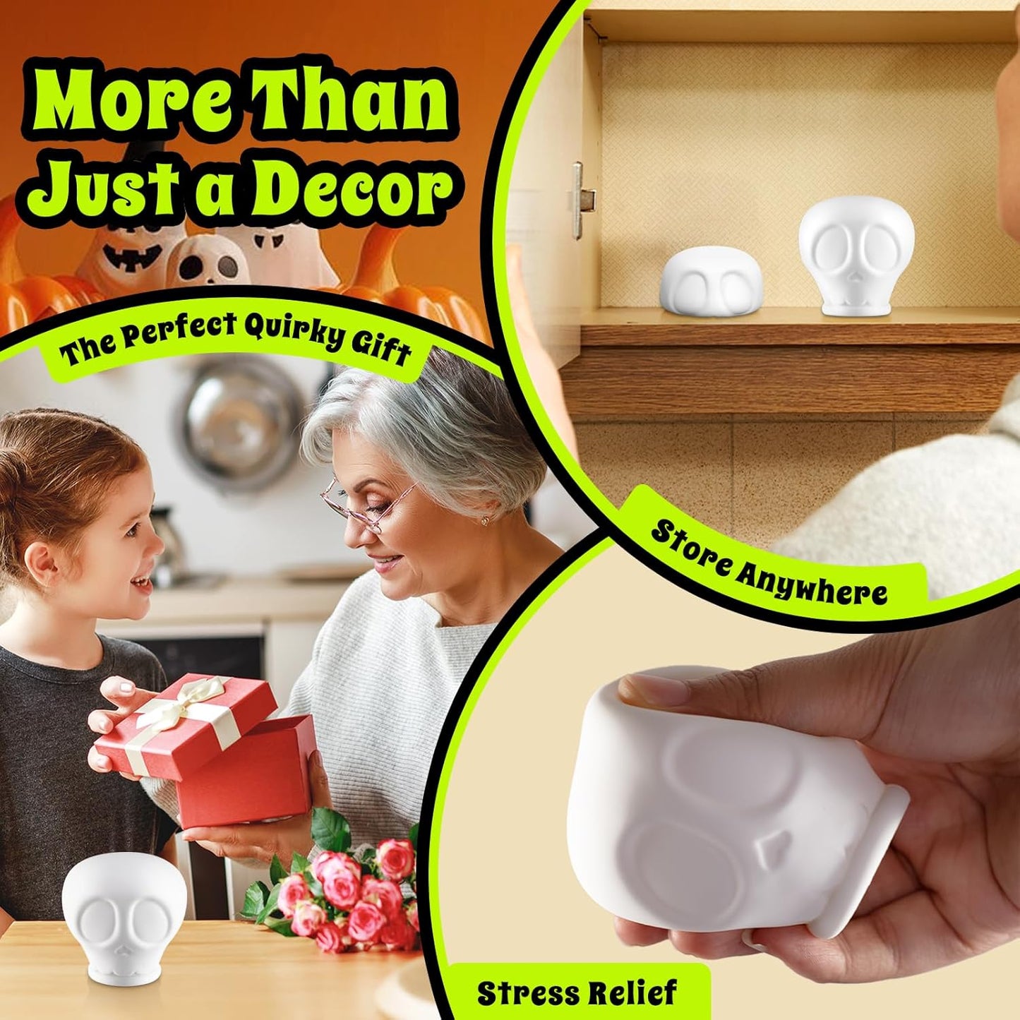 Skeleton Egg Separator Silicone Egg Separator For Raw Eggs Cute Kitchen Accessories Cool Kitchen Gadgets Baking Supplies For Home Bakers Gothic Home Decor