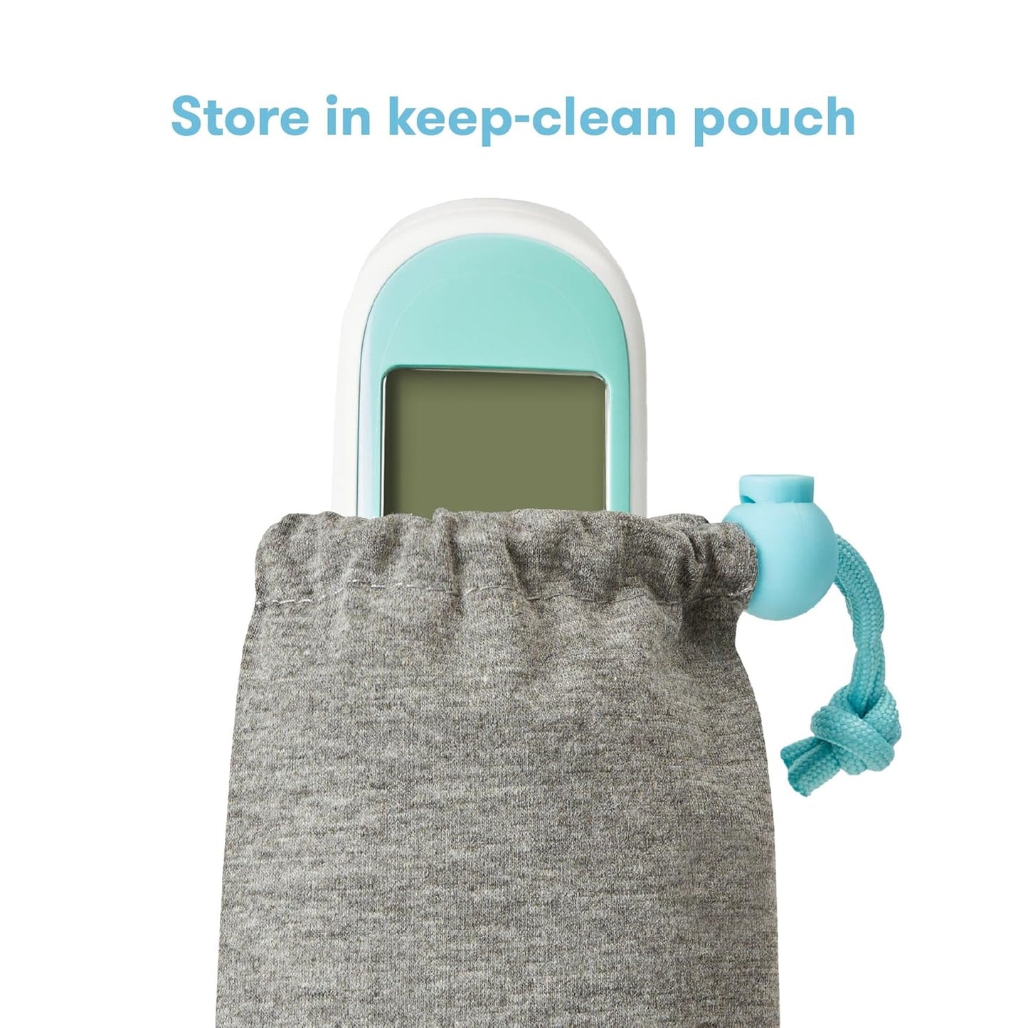 Frida Baby Thermometer, 3-in-1 Infrared Thermometer for Ear, Forehead & Touchless, Fever Thermometer for Baby, Infants, Toddlers, Kids & Adults