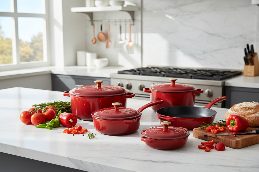 Cook Like a Pro with STAUB Discover the benefits of the STAUB 4-piece cookware set.