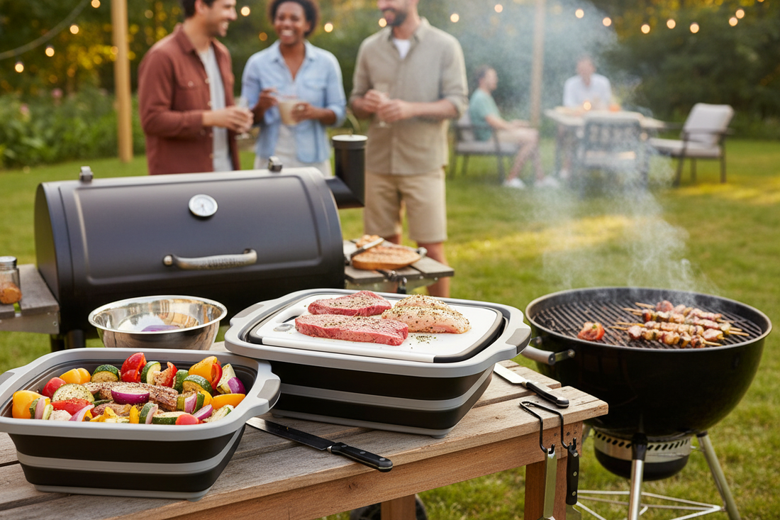 The Ultimate BBQ Prep Solution: Why Every Griller Needs a Collapsible Prep Tub