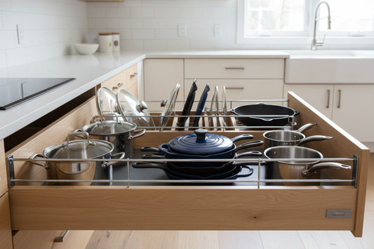 How to Organize Pots, Pans, and Lids Like a Pro