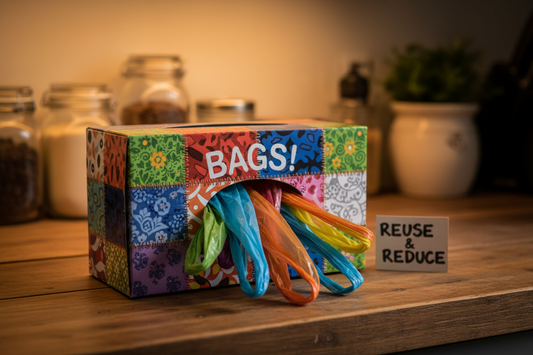 Creative DIY Vinyl Bag Storage Ideas Using Items You Already Own