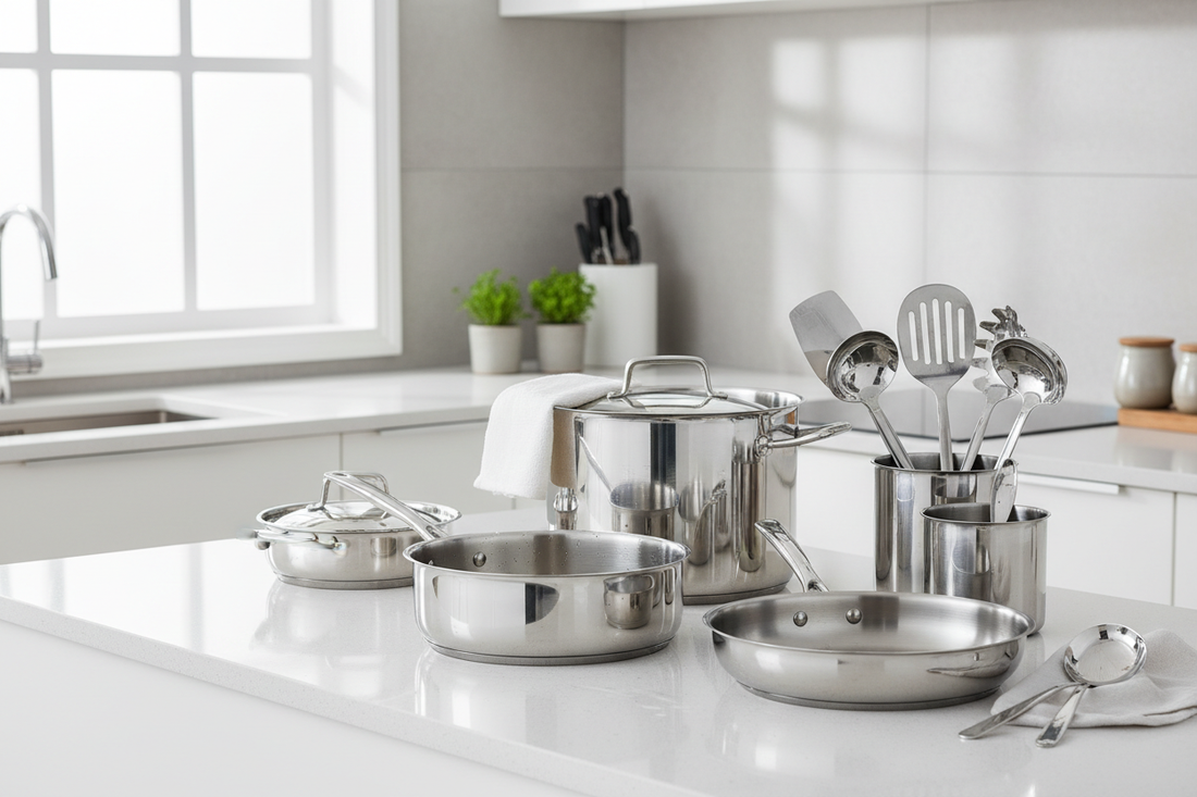 How to Care for Stainless Steel Kitchenware: Keep Your Cookware Shining Like New