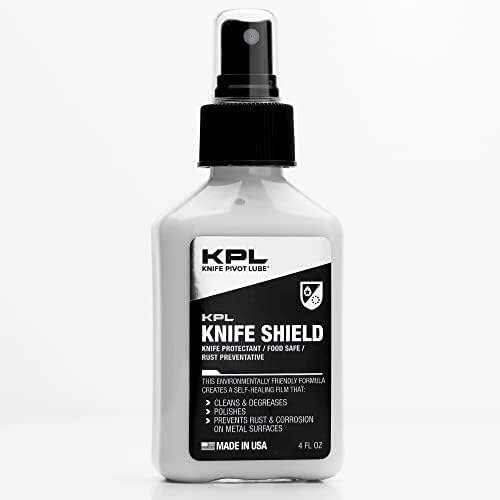 Knife Pivot Lube – Knife Shield Corrosion Preventive – Food Safe Rust Protection & Water Based Cleanser – 4 fl oz