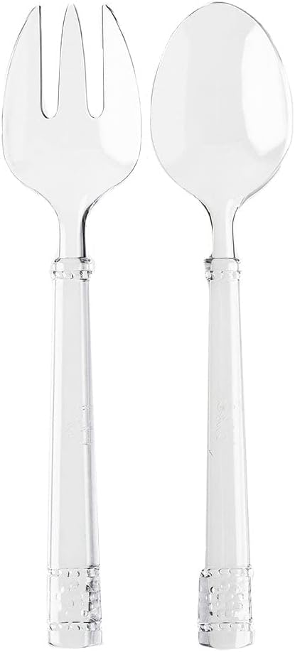 Juliska Isabella Acrylic Salad Server Set/2pc
