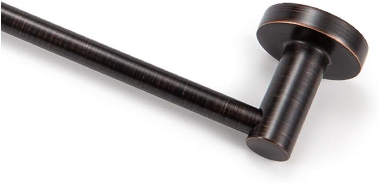 JiePai Bath Towel Bar Oil Rubbed Bronze, 11.8 Inch Stainless Steel Towel Rack Bathroom Towel Holder Wall Mount Kitchen Dish Cloth Hanger (Oil Rubbed Bronze, 11.8 Inch)