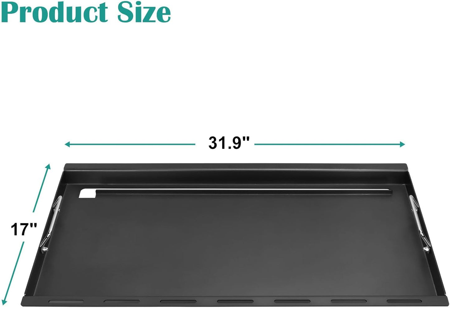 Full-Size Griddle Inserts for Nexgrill Home Depot 6 Burner, Flat Top Griddle for Nexgrill 720-0896 720-0896B 720-0896E 720-0896C 720-0898 720-0898A 720-0896BK 720-0896CP Grills
