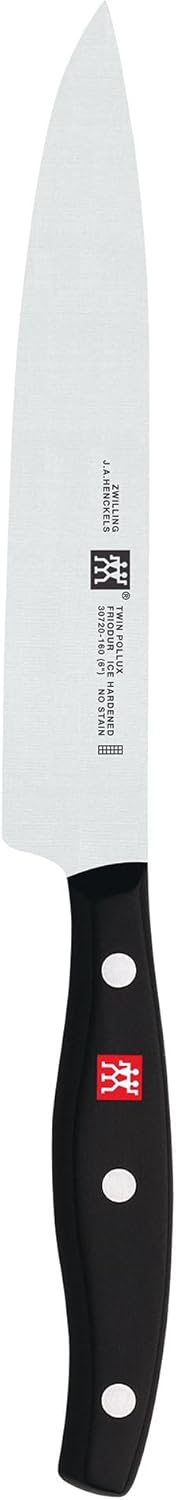 ZWILLING Twin Signature 6-inch Utility Knife, Razor-Sharp, Made in Company-Owned German Factory with Special Formula Steel perfected for almost 300 Years, Dishwasher Safe