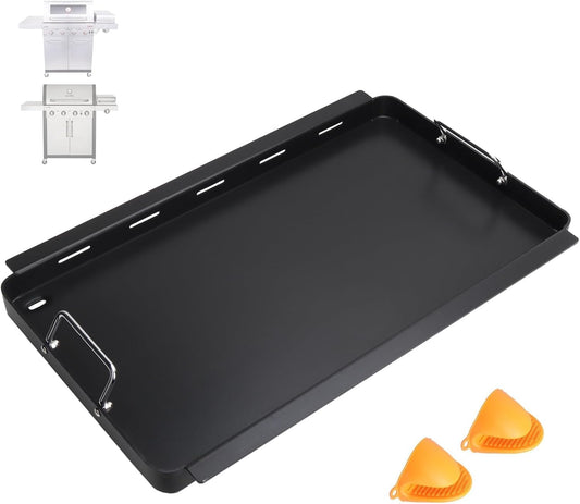 G533-2200-W1 17" Griddle Insert Parts for Charbroil TRU Infrared 4 Burner Grill 463242715 463242716 466242716 466242815 463257520 463276016 463255020 for Charbroil Grill Replacement Parts