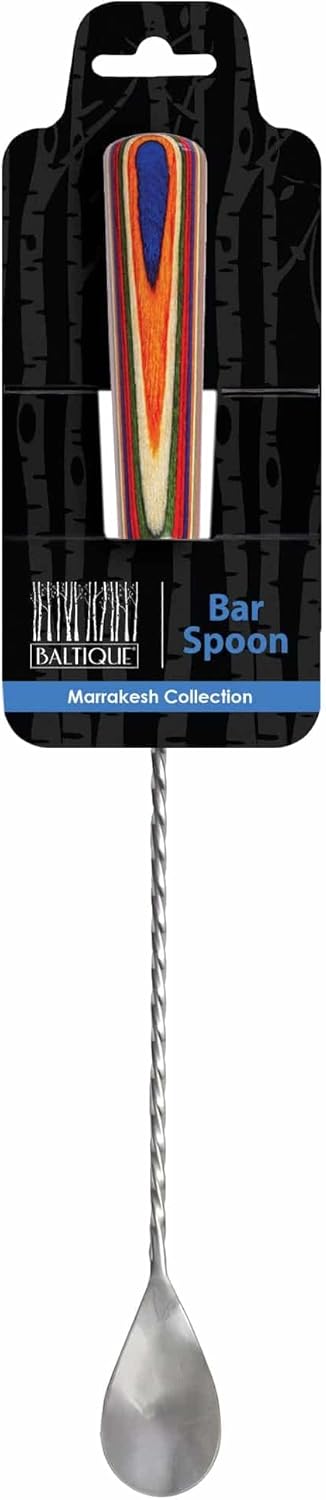 Totally Bamboo Baltique Marrakesh Collection Double Jigger for Bartending, Liquor Measuring Jigger for Cocktails