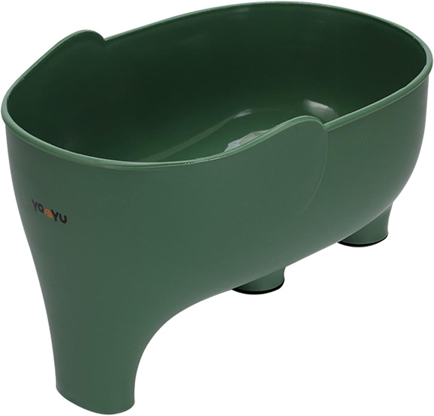 Vegetable Washing Basket with Elephant Drainage for Fruits, Pasta, Noodles - Green, 22x14x10cm/8.7 * 5.5 * 3.93in