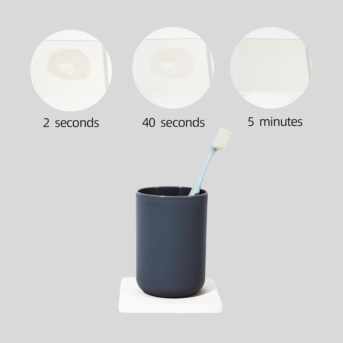 6 Pieces Water Absorbent Diatomite Coasters, Diatomaceous Earth Kitchen Soap Dish Bathroom Trays Water Absorbing Stone Tray for Sink Used for Hand Soaps Drinks Bottles