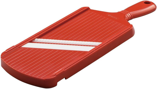 Kyocera Advanced Ceramic Wide Julienne Slicer, Red