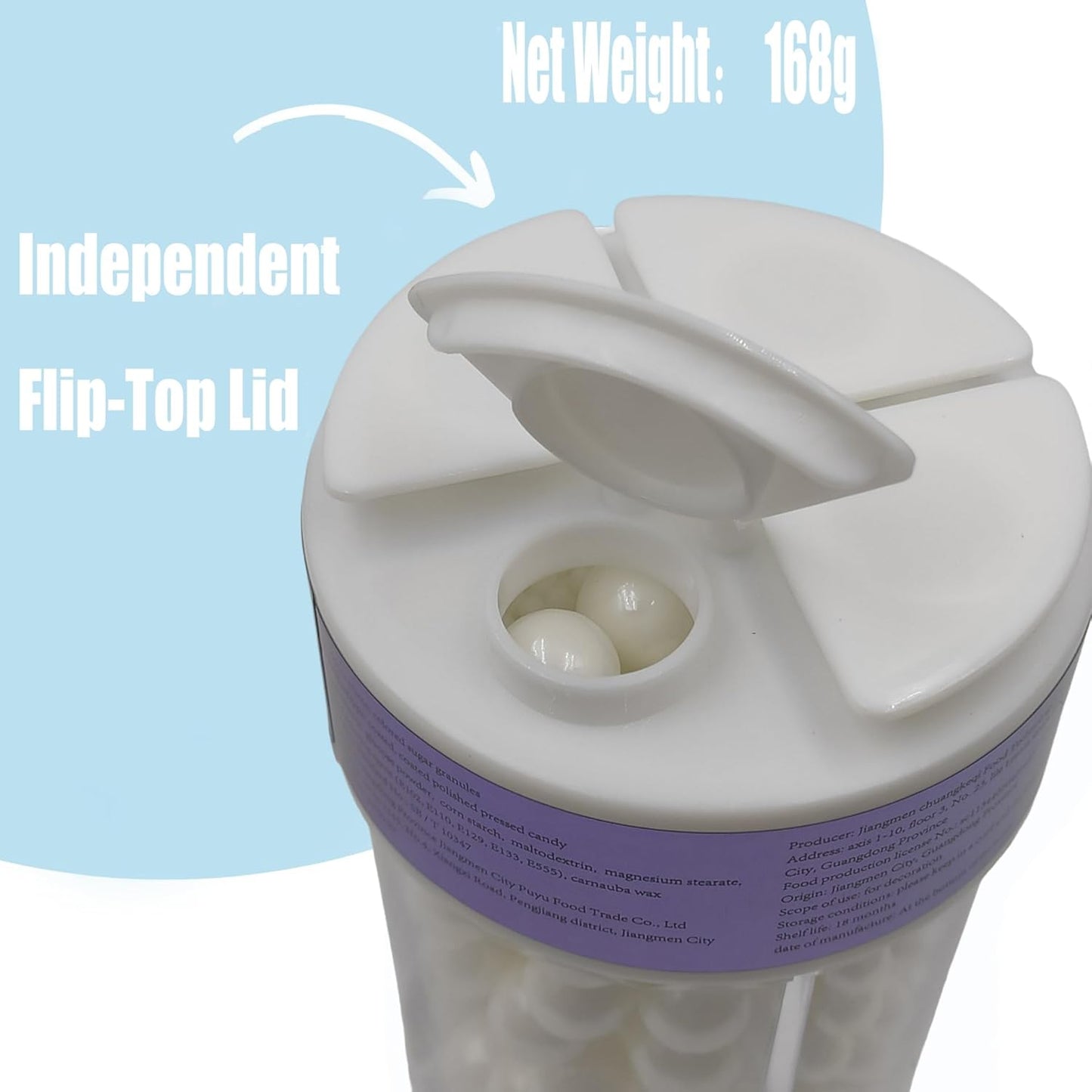 4 in 1 Edible White Pearl Sugar Sprinkles 6 oz, 4 sizes Candy Pearls Ideal for Baking, Cake and Cupcake Toppers, Cookie Decoration, Ice Cream Topping, Wedding Shower Valentines Halloween Christmas