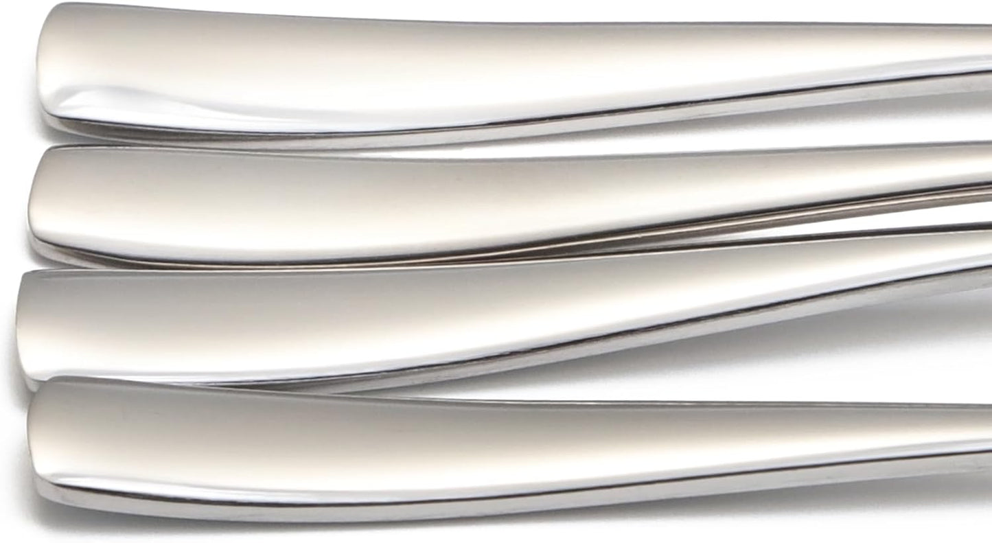 8-Piece Spoons Set, 7 Inch Stainless Steel Teaspoon, Tablespoon, Silverware Spoons for Home,Kitchen or Restaurant, Dishwasher Safe