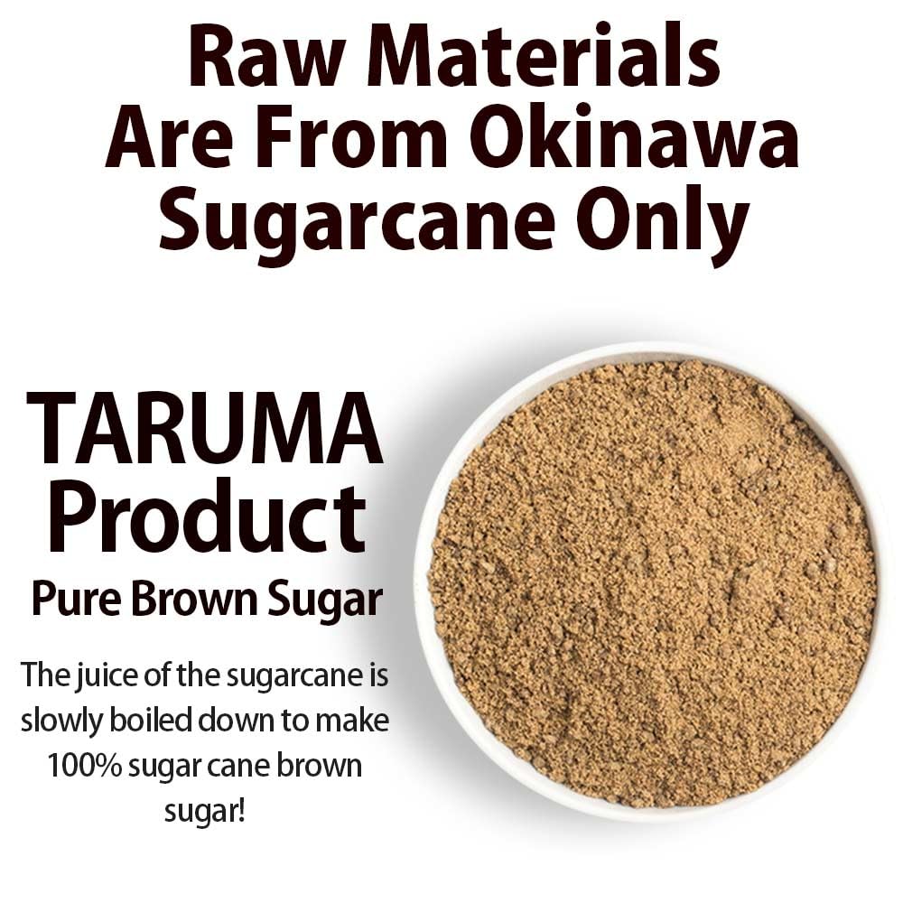 Brown Sugar Powder, Made in Japan,Only Sugarcane, Clean Eating, Rich in minerals,Vitamin B,Rich in iron,Low GI sweetener,Gluten Free,Okinawa,Natural,Japanese food,Pack of 1,10oz(300g)