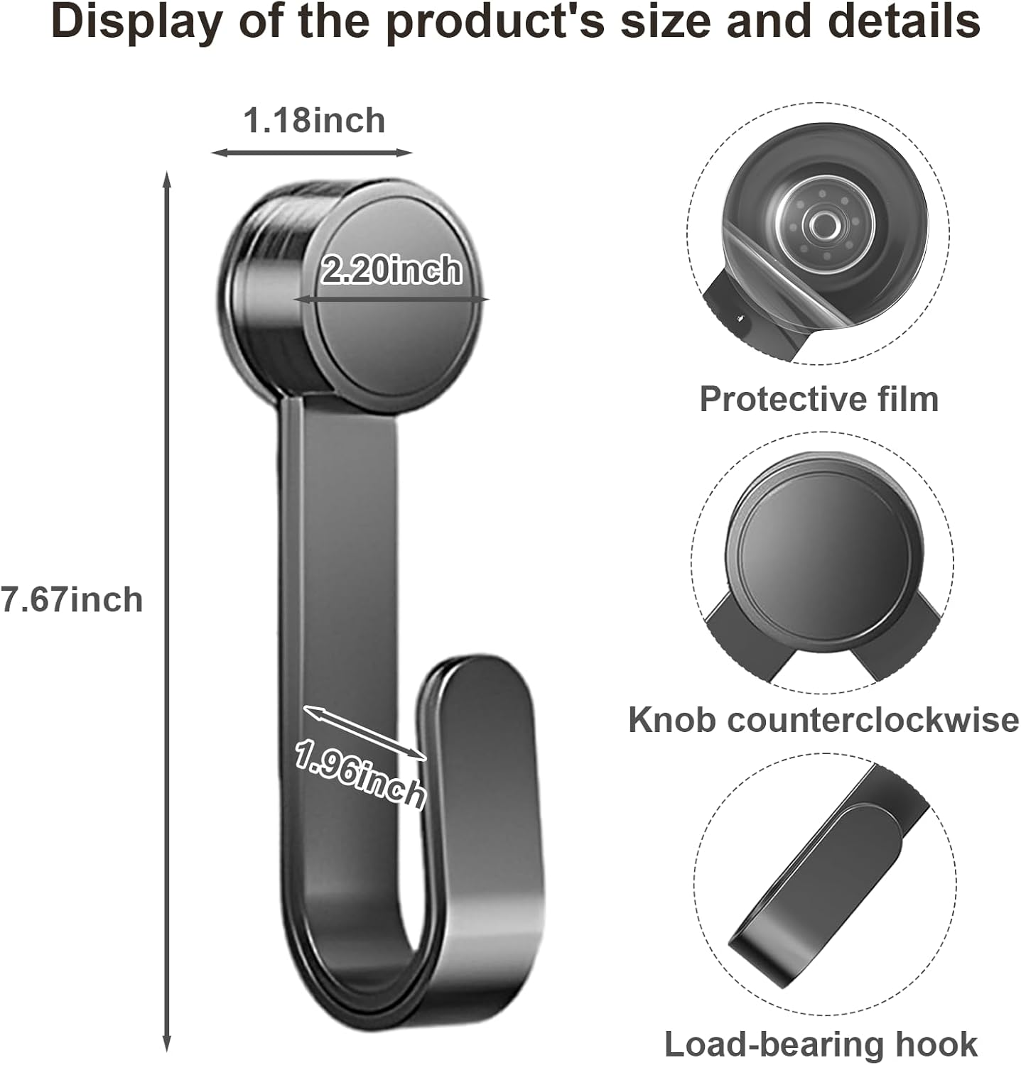 2Pcs Adjustable Pot Lid Holder – No-Drill Adhesive Mount Pot Lid Organizer for Cabinet Doors, Smooth Walls, Kitchen, Pantry, RV, Dorm, Fits 6-16" Lids, Ideal for Lid Holders While Cooking