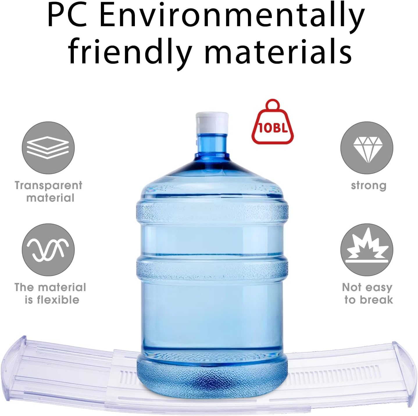 6 Pack Adjustable Drawer Dividers for Clothes,4" High Expandable From 13-22" Clear Drawer Organizers, PC Plastic Separators for Dresser/Bedroom/Bathroom/Kitchen/Office Storage