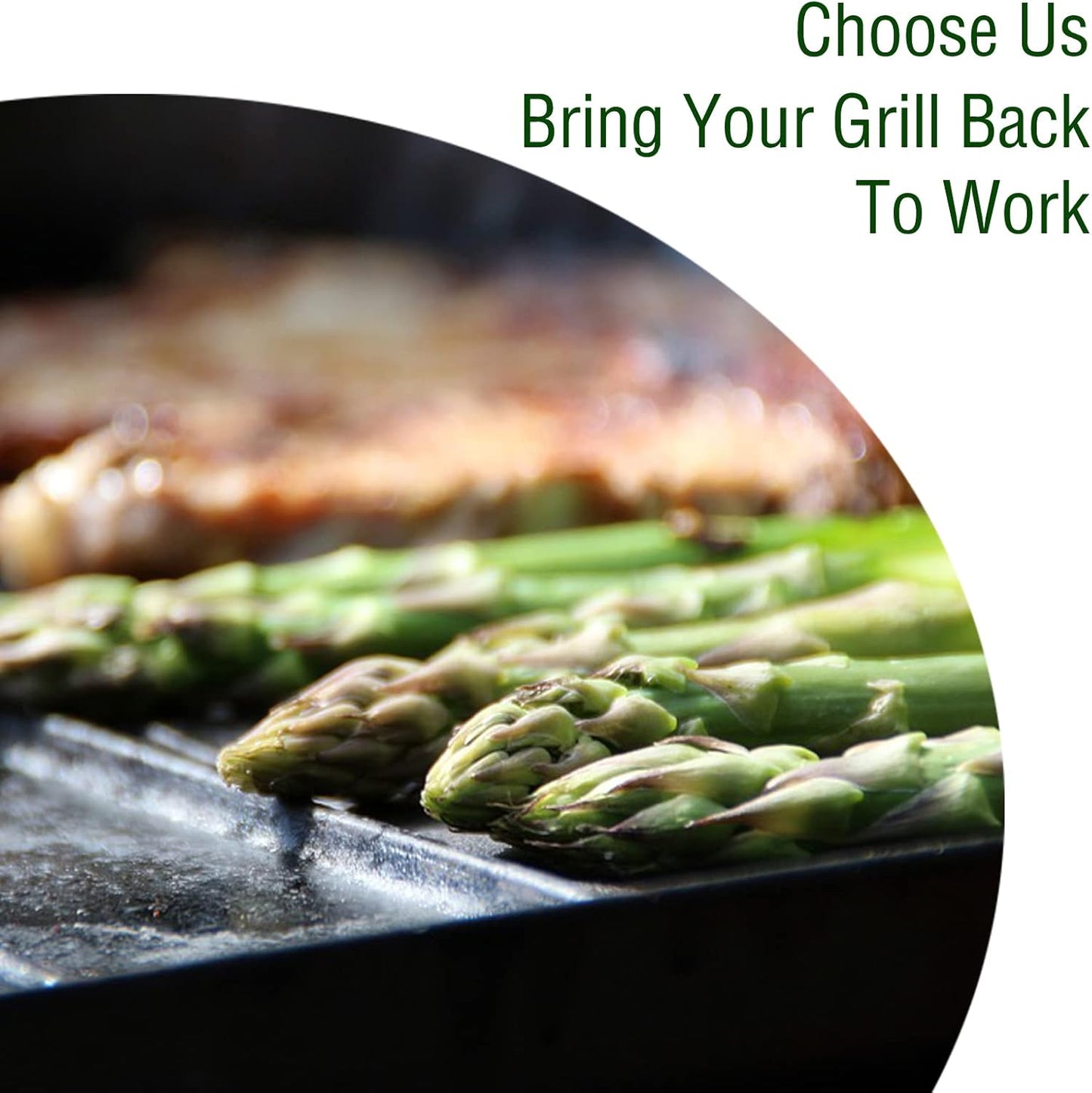 BBQ Grill Grates Parts for Vermont Castings Grill CF9030, VC3050, VCS3505, VCS3505BI, VCS3506, VM400, VM400XBP, VM406, ProChef 34402, Kenmore Grills,Stainless Steel Grid Accessories Replacement