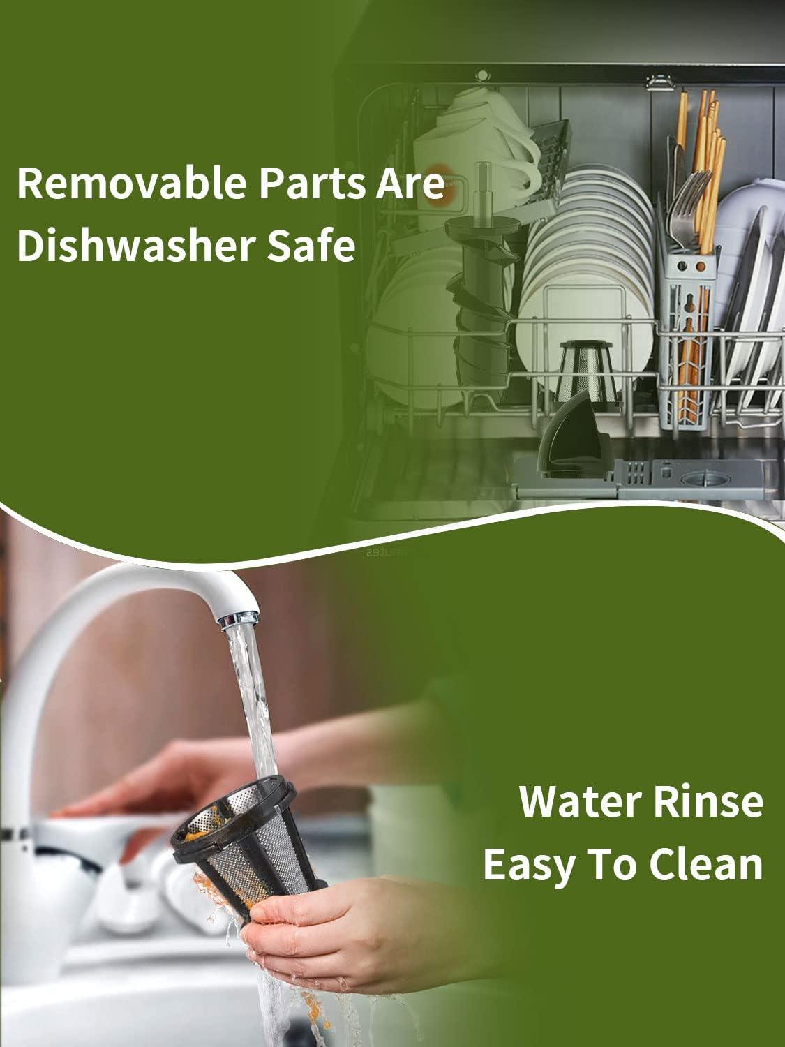 Juicer Slow Masticating for Tomato Ginger Wheatgrass Celery Beets, Home Kitchen Cold Press Juicer Machine for Fruits and Vegetables, Extractor de Jugos Y Vegetales, BPA Free, Easy Clean, Quiet Motor