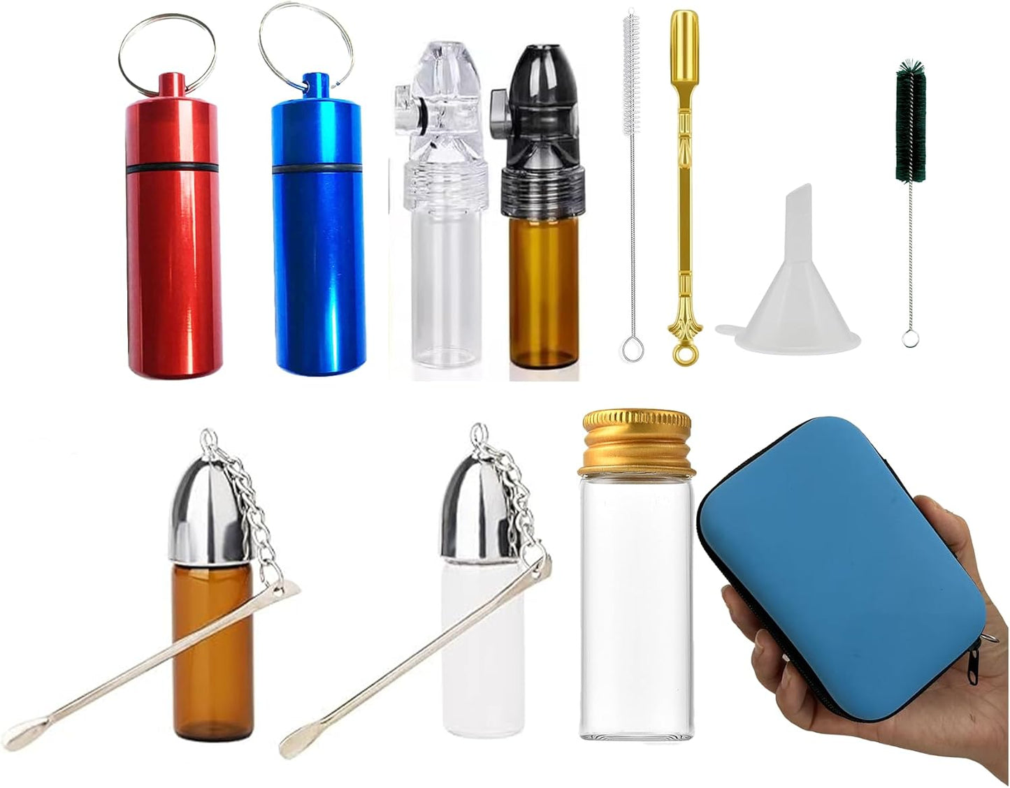 Portable Kitchen Spice Container Dispenser Set, Mini Spice Dispensing Set, For Salt And Pepper Distribution Container, Portable Pepper Shaker