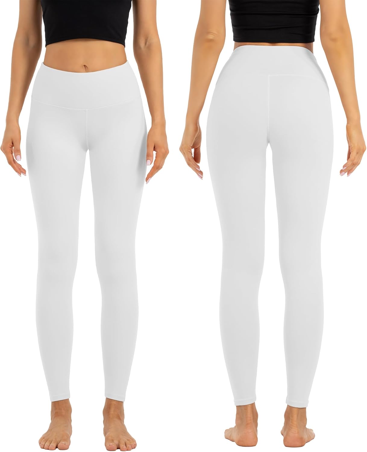 CHANAN High Waist Butt Lifting Leggings for Women Buttery Soft Breathable Yoga Pants with Hidden Pocket Tummy Control Gym
