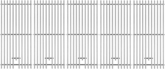 16517 Grill Grates Replacement Parts for Bull Grill Parts 5 Burner Brahma 30 Inch 57568 57569 57568CE 57569CE 57568AGA 57569AGA Lion Premuim L90000 40 Inch Stainless Steel Cooking Grate 5 Pcs