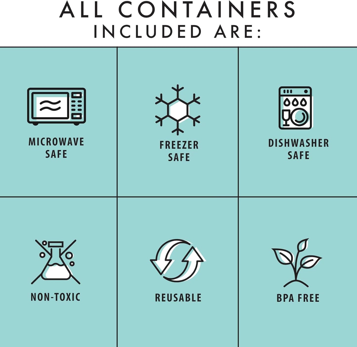 Fit & Fresh Small Plastic Containers With Lids 4 oz, Snack Containers for Adults and Kids, Reusable Leakproof Dressing and Condiment Containers, Multicolor, 5PK, Light