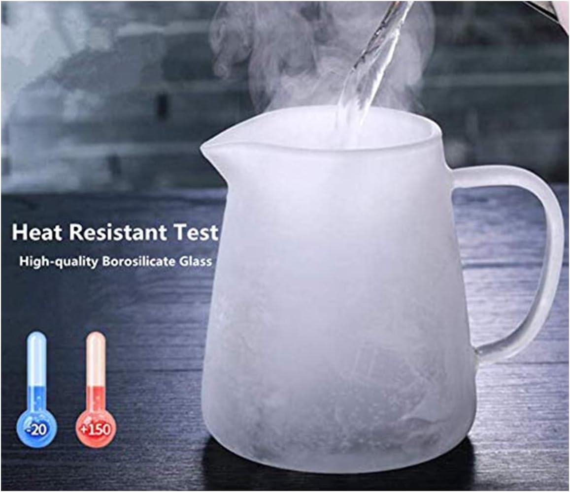 750ml (25oz) Upgraded Glass Teapot with Infuser,Heat Resistant with Removable Infuser, Borosilicate Clear Glass Tea Pots for Loose Leaf Tea and Blooming Tea Cook teapot