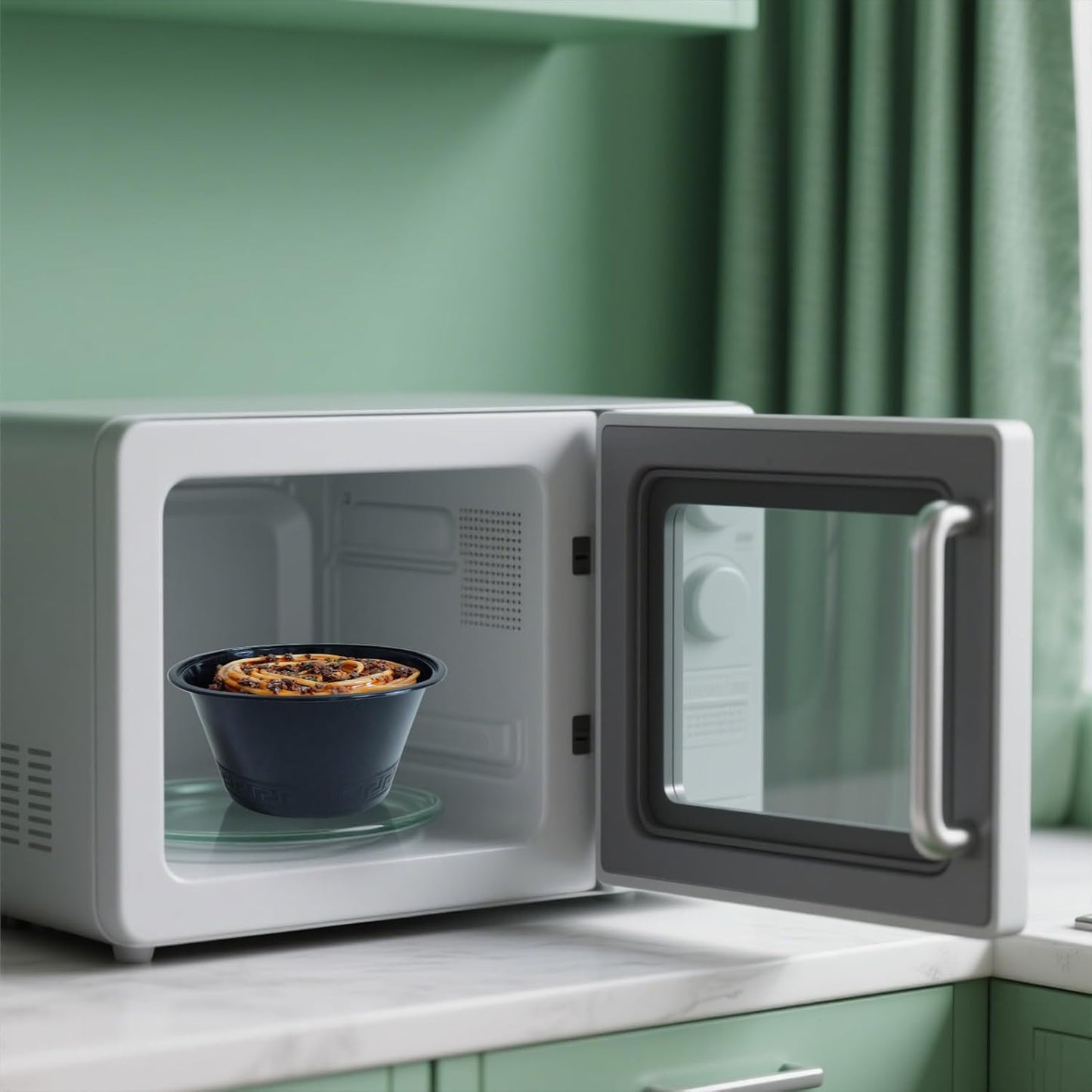 50 Pack 26 oz Disposable Meal Prep Containers with Lids,To Go Take Out Plastic Food Storage, Disposable Takeaway Boxes,Freezer, Dishwasher Safe Prep Containers,