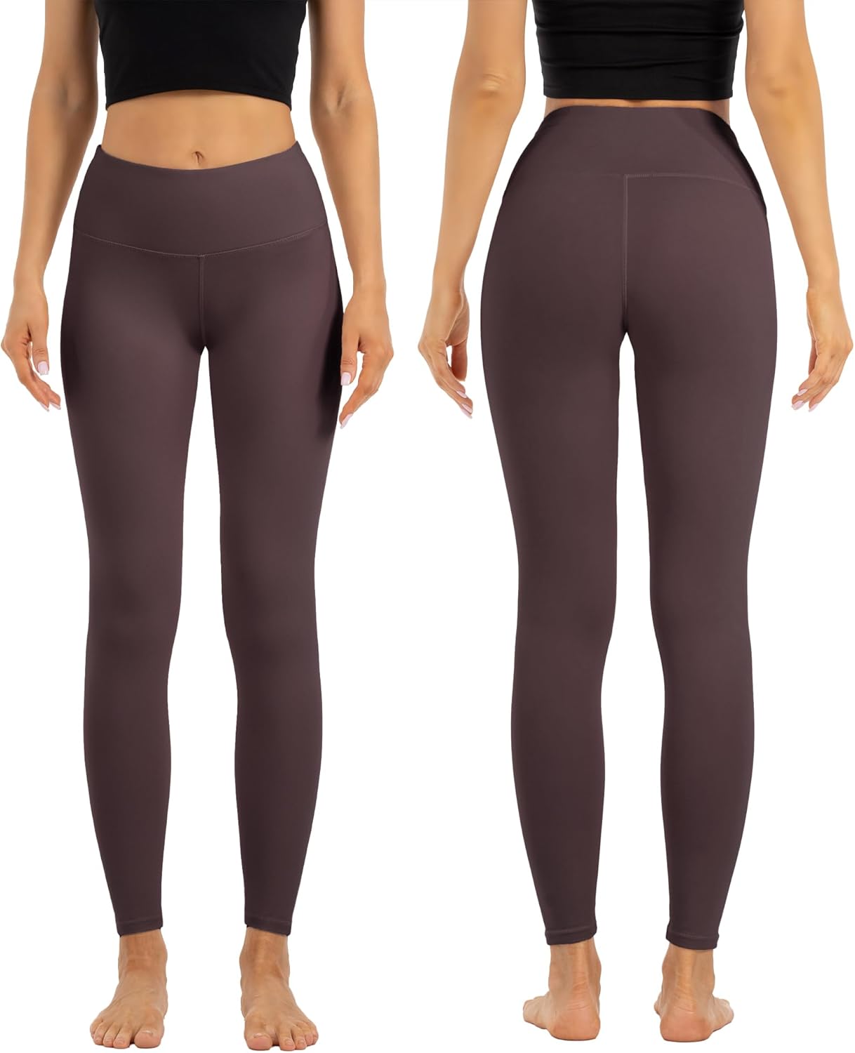 CHANAN High Waist Butt Lifting Leggings for Women Buttery Soft Breathable Yoga Pants with Hidden Pocket Tummy Control Gym