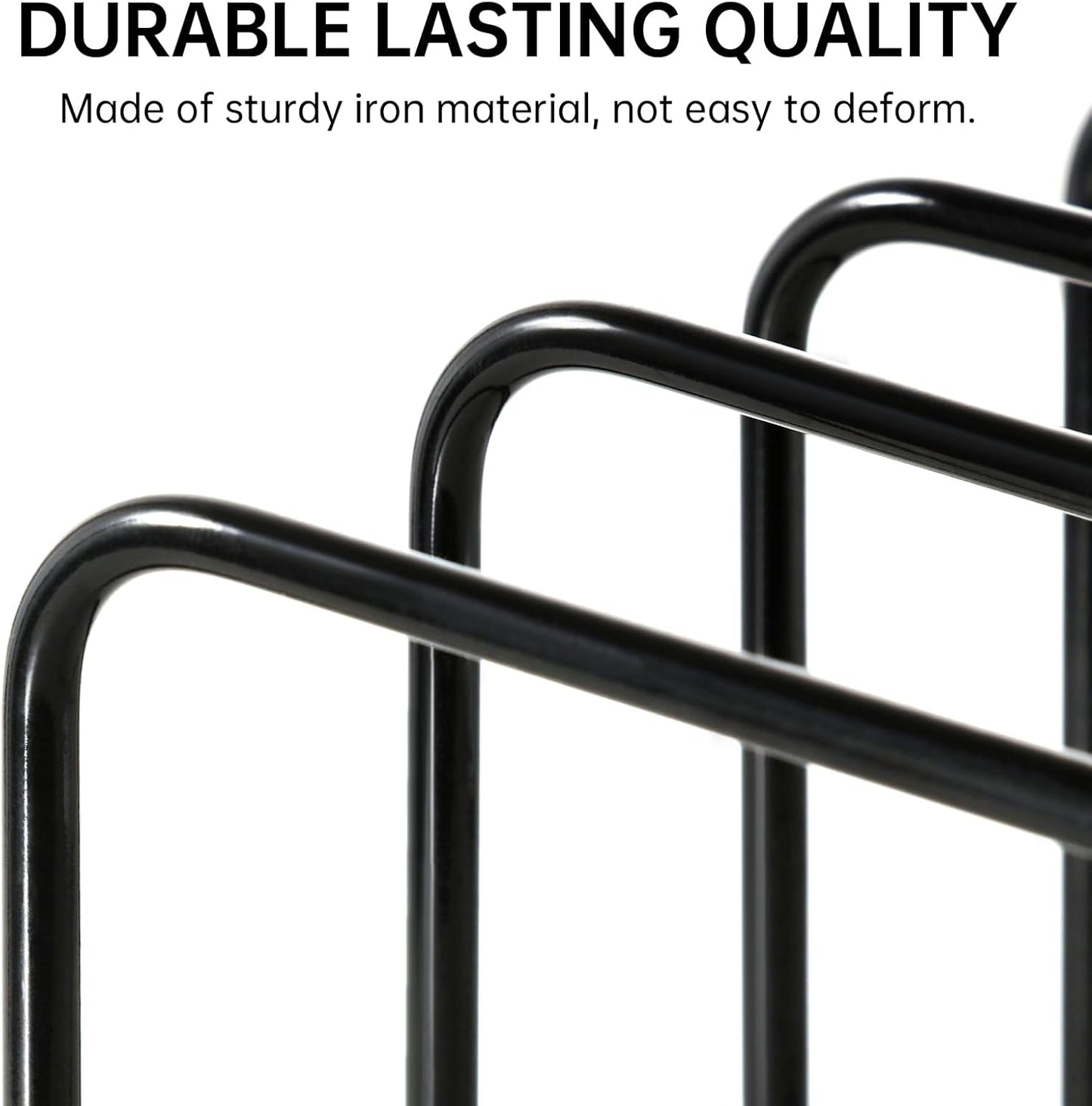 Cutting Board Organizer(1 Pc),Kitchen Cabinet Dividers for baking sheets,Bakeware Holder with 5 Slots,Space Saving,for used to Baking Tray and Chopping Storage