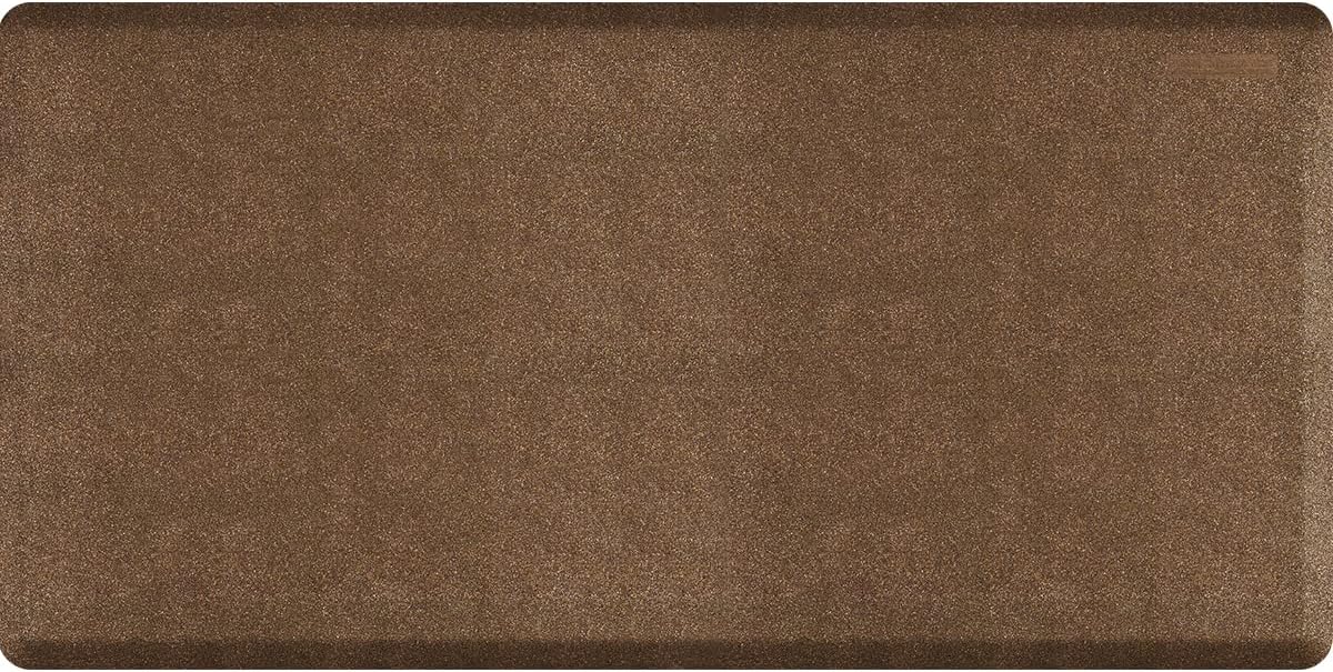 WellnessMats Granite Collection Anti-Fatigue Floor Mat, Polyurethane – Ergonomic Support Pad for Home, Kitchen, Garage, Office Standing Desk – Water Resistant - Made in USA