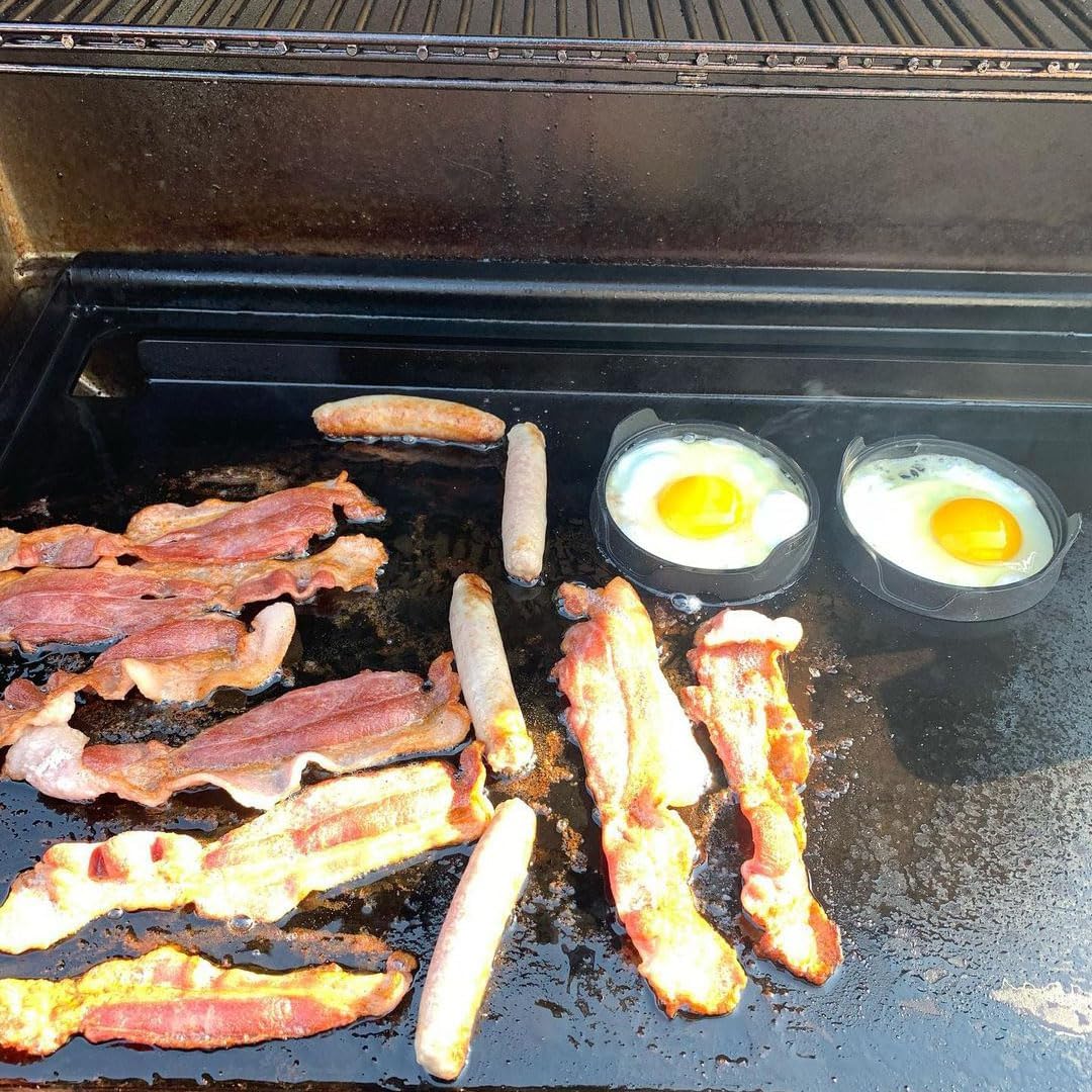 Full-Size Griddle Inserts for Weber Genesis II 400 Series Gas Grill, Flat Top Grill Griddle for Weber GS4 Genesis II E-410 S-410 E-435 S-435 E-440 S-440, Replace for 6789 Ful Size Griddle