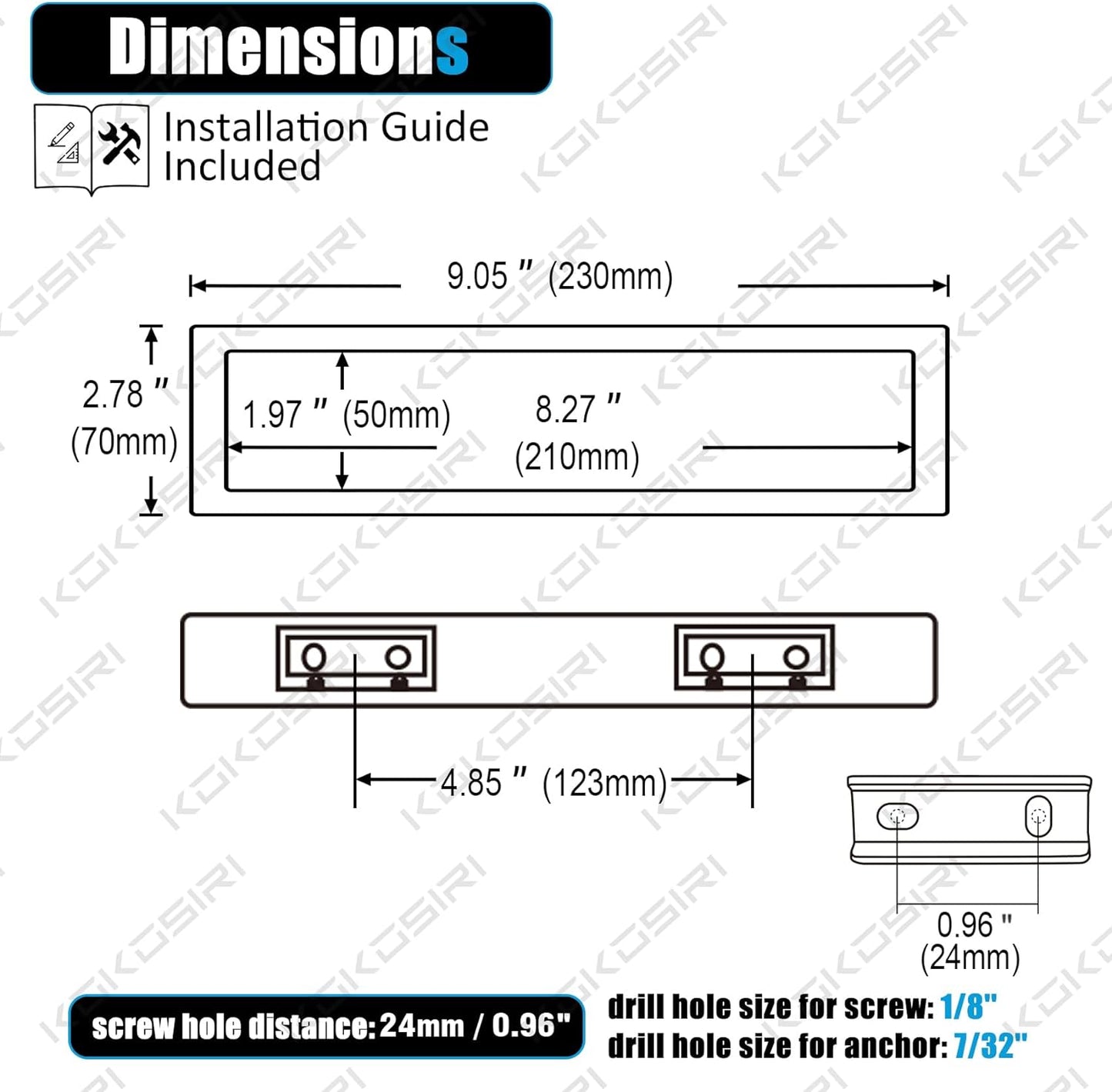 KOKOSIRI Towel Rings Brushed Gold Hand Towel Bars 9-Inch Kitchen Towel Rack Stainless Steel Bathroom Hardware Wall Mounted, 2 Pack B4008BG-L9-P2