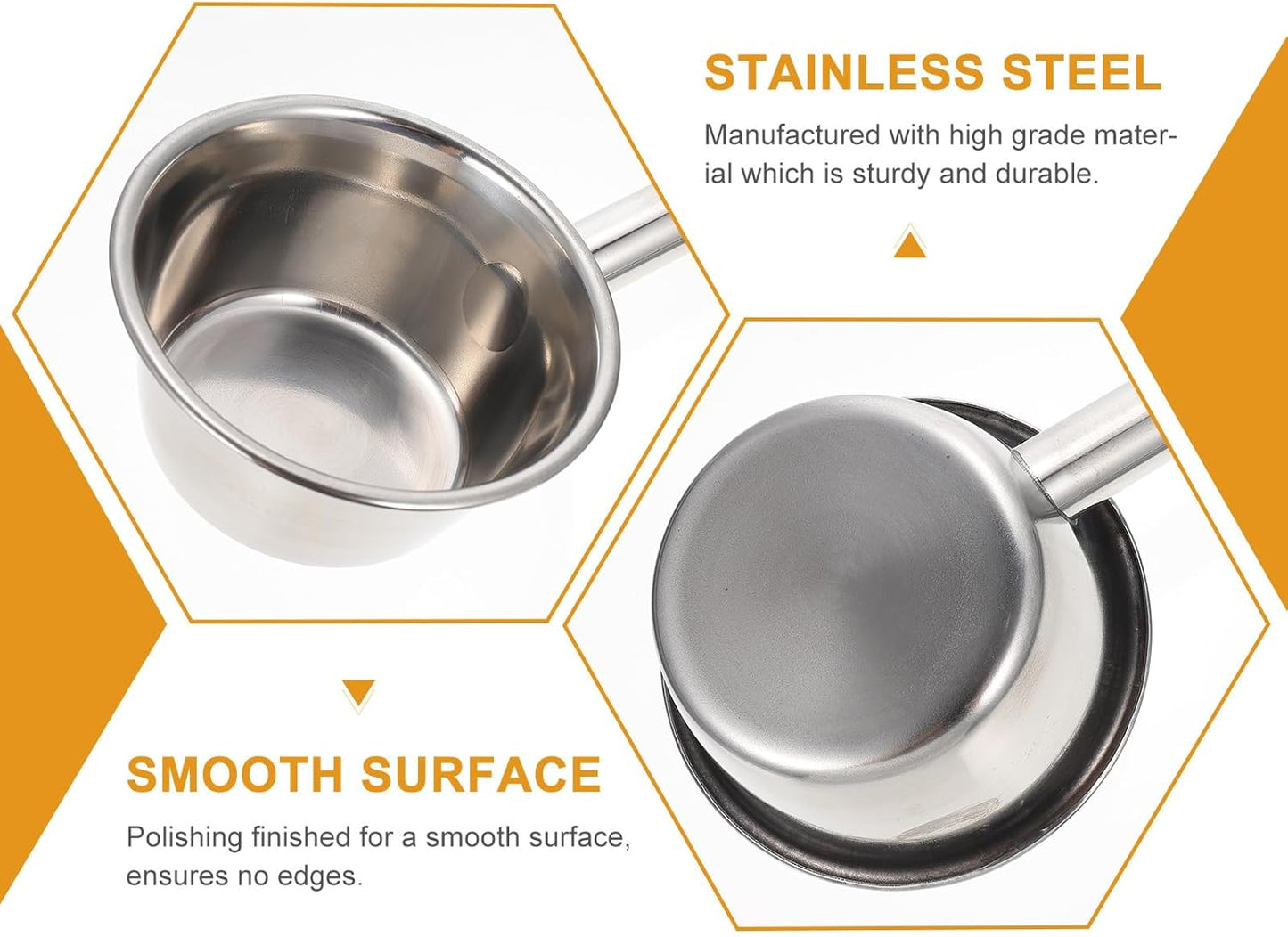 DOITOOL Long Spoon Long Handle Ladle Water Ladle Handle Water Spoon Stainless Steel Soup Multi- Canning for Commercial Home Bathroom Garden ing 55x6.2 cm Soup Scoop Scoop