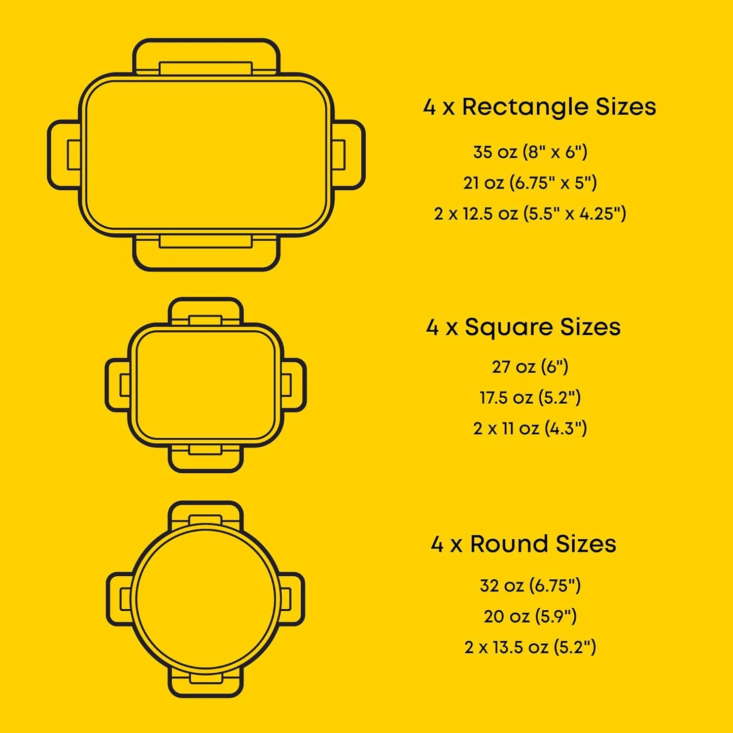JoyJolt 24pc Borosilicate Glass Storage Containers with Lids | 12 Airtight/Freezer Safe Food Storage Containers for Pantry and Kitchen | Meal Prep Container for Lunch | Glass Tupperware Set