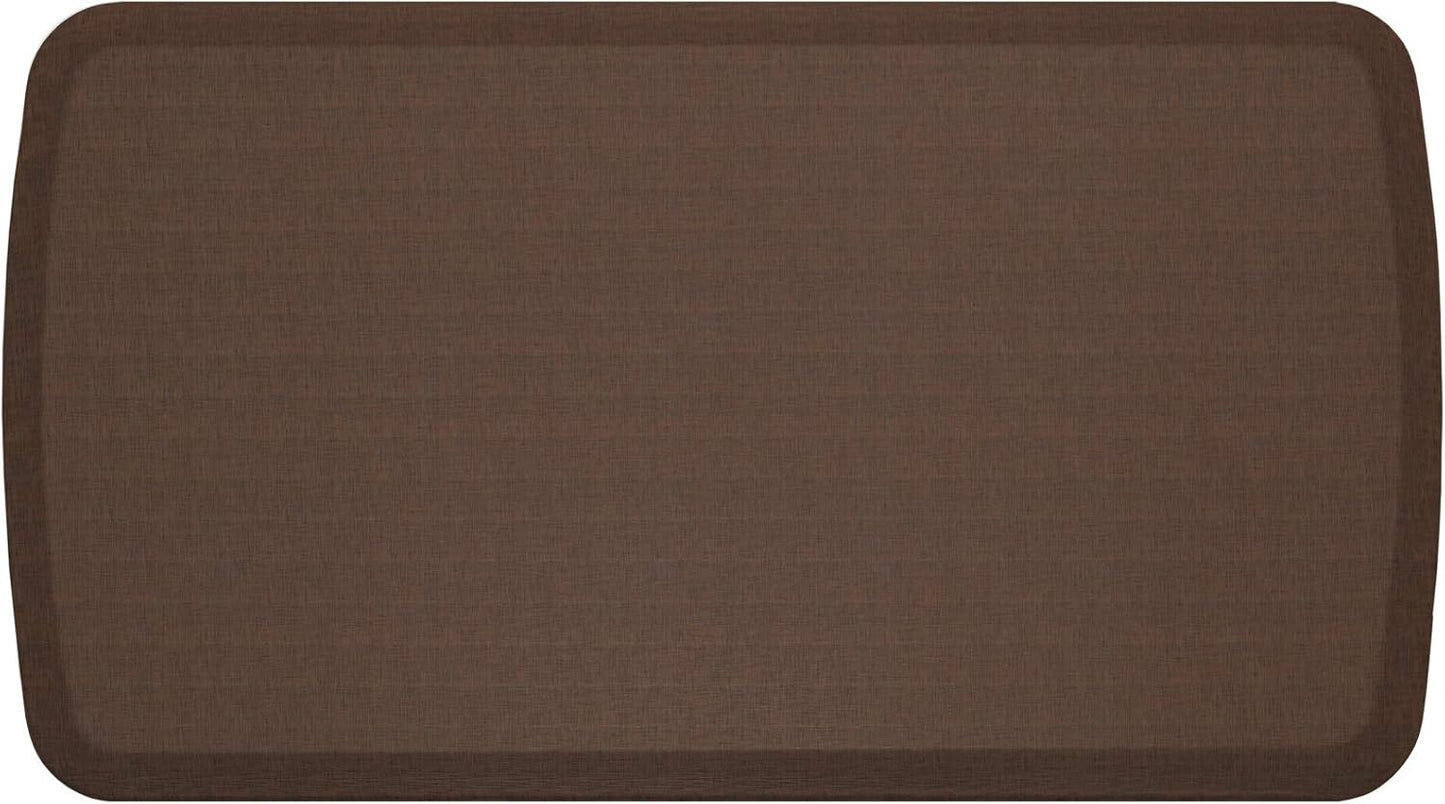 GelPro Linen Truffle Elite Premier Gel & Foam Anti-Fatigue Kitchen Floor Comfort Mat, 20" x 36"
