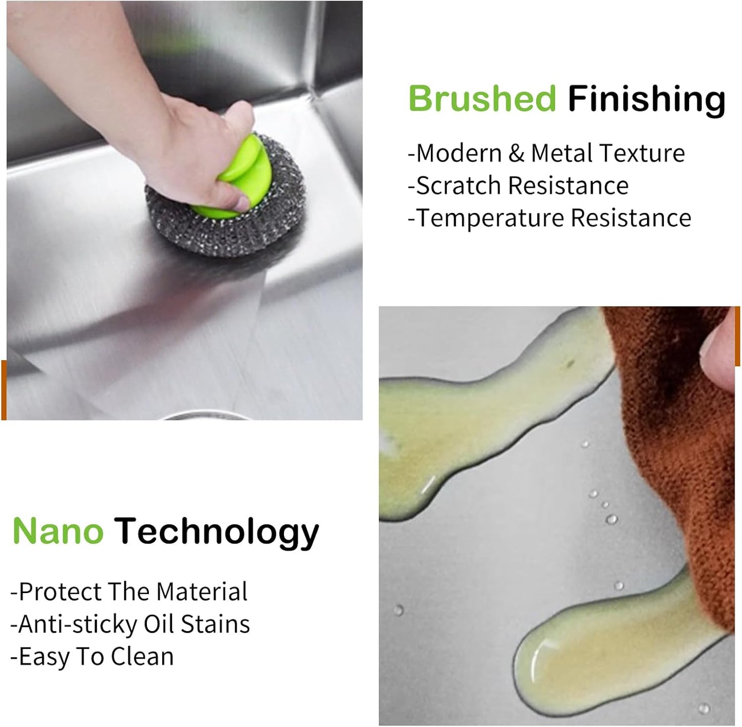 Kitchen And Bar Sink, 22x18 Inch Stainless Steel Drop In Kitchen Sink Modern Single Bowl Topmount Bar Sink Combo-Silicon Mat,Drain Strainer Set Compatibility With Various Kitchen & Bar Style