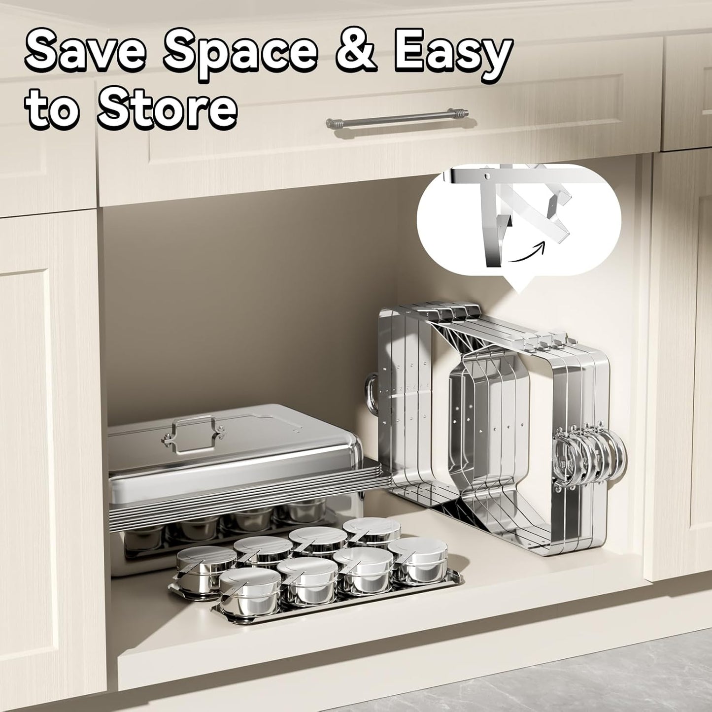 Chafing Dish Buffet Set, 9QT High Grade Chafing Dishes for Buffet, Chafers and Buffet Warmers Sets for Birthday, Wedding, Rolled-Edge Design with Silver, 4 Pack, 7 Pans