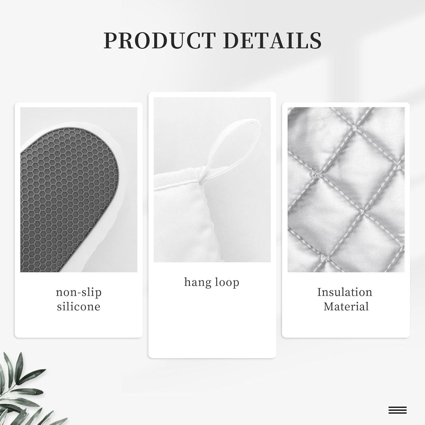 Wood Spring Lavender Oven Mitts Pot Holders Set Silicone Lavenders Kitchen Oven Mitts Heat Resistant Potholders Non-Slip 4pcs Hot Pads and Lilac Flower Oven Gloves Sets for Baking