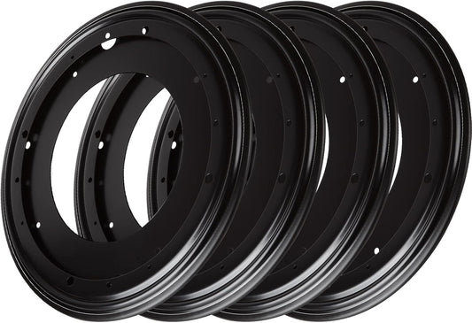12 inch Lazy Susan Hardware, 4 Pcak Large Lazy Susan Turntable Bearing 5/16" Thick 1000lbs, Lazy Susan for Table, Serving Trays, Kitchen Storage Racks, Craft Table, Rotating Bearing Plate