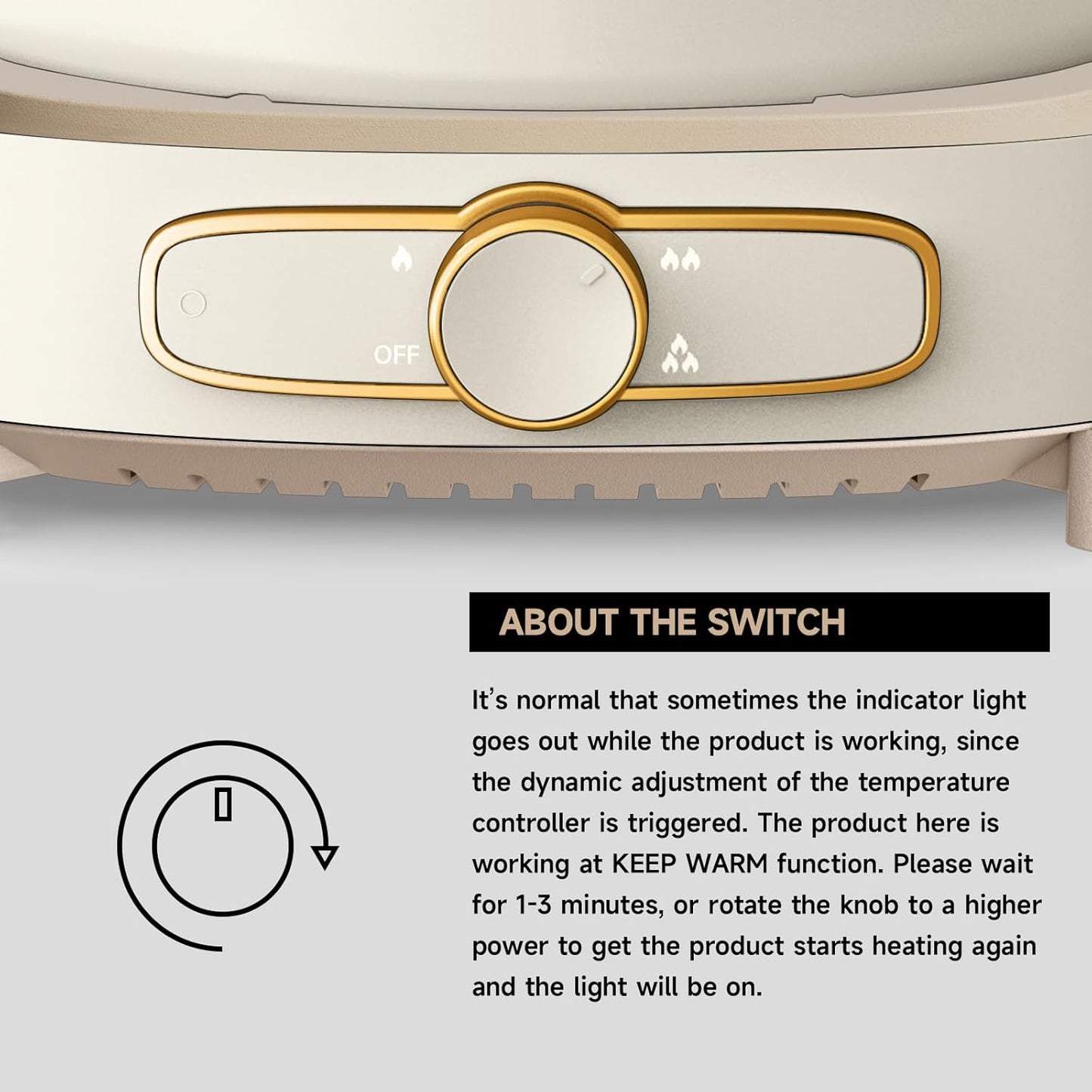 Dezin Hot Pot Electric with Divider, 6L Double-Flavor Shabu Shabu Pot, Dual Sided Removable Non-Stick Hotpot Pot Electric, 3" Depth Chinese Hot Pot with Multi-Power Control, 2 Silicone Ladles Included