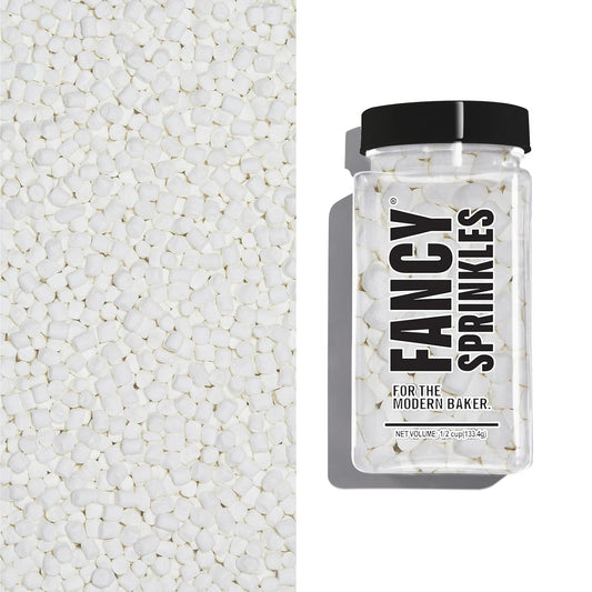 Fancy Sprinkles Fancy Fluff Dessert Decorating Mini Marshmallow Bits Sprinkles (0.5c)