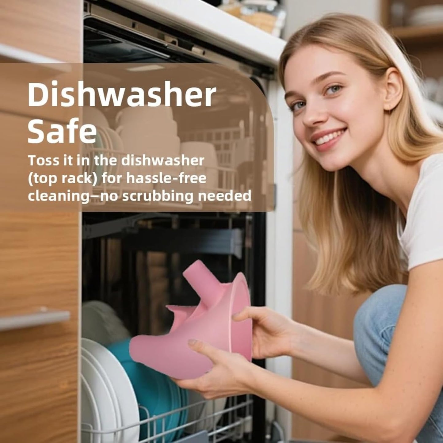 Flour Funnel for Kitchen Aid Mixer – Stand Mixer Attachment for KSM150 5-Quart Tilt-Head, Easy-Pour No-Mess Baking Tool, Fits Flour, Sugar & Egg Liquid, Dishwasher-Safe (Black)